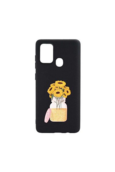 bestcase Husa Silicon Sun Flower, compatibila cu Realme 7i, rezistenta la uzu...