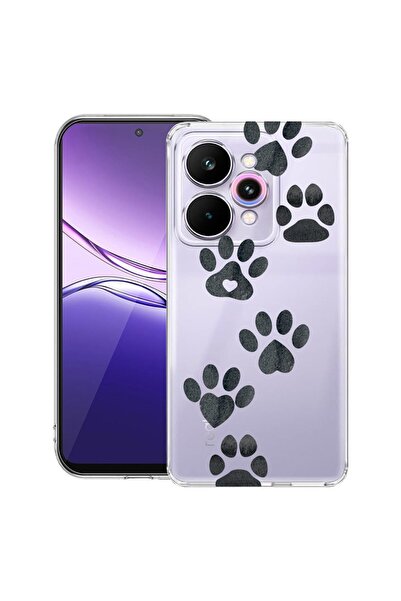 bestcase Διαφανής Λεπτή Θήκη Σιλικόνης Συμβατή με Realme 15 / 15 Pro, Πατούσα...