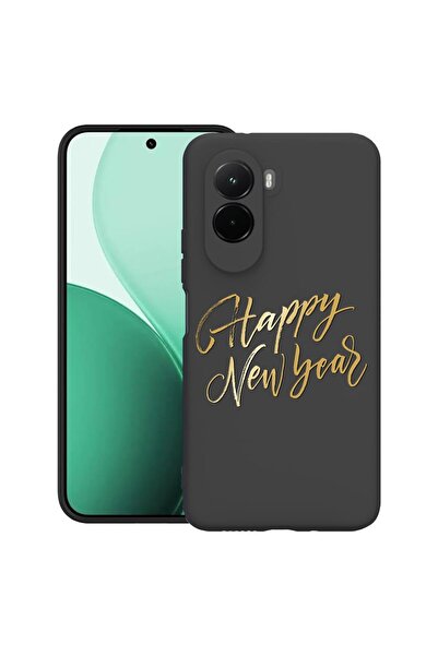 bestcase Υπέρλεπτη Θήκη TPU Συμβατή με Poco M7, με σχέδιο Καλή Χρονιά, 311961...