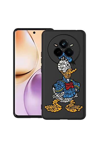 bestcase Husă pentru Realme 14 Pro 5G, Calligraphy Donald, Silicon subțire de...