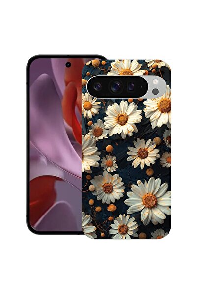 bestcase ¬Æ Husa pentru Google Pixel 9 Pro XL, 3D Daisy, Slim Silicon 0.8MM, ...