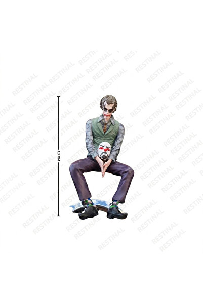 restinal Joker Figür - The Dark Knight Film Karakteri - 10 CM Boyutunda - Öze...