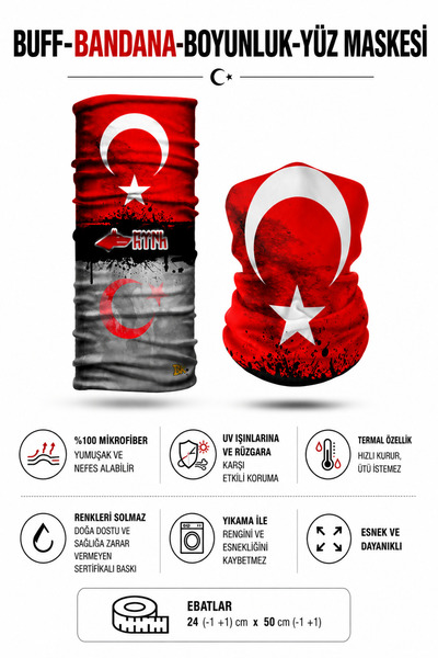 HopeWay Home Buff Bandana Boyunluk Yüz Maskesi Motorcu Outdoor Nefes Alabilir...