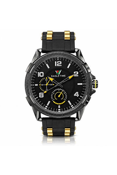 Watch Men's watch, EagleTime, Black, ET10