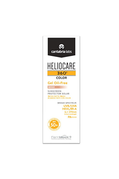 cantabria labs Solar protection gel with SPF 50+ Heliocare 360 Color, 50 ml, ...