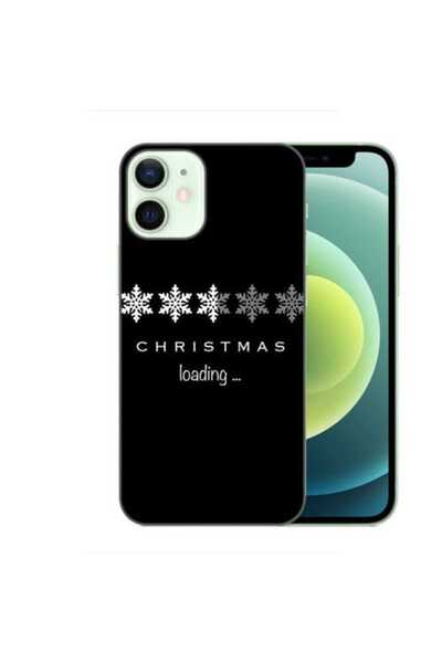 OEM Husa compatibila cu Apple iPhone 12 Mini Silicon Gel Tpu Model Craciun Ch...