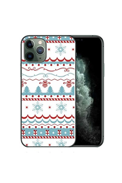 OEM Husa compatibila cu Apple iPhone 11 Pro Silicon Gel Tpu Model Craciun Pat...