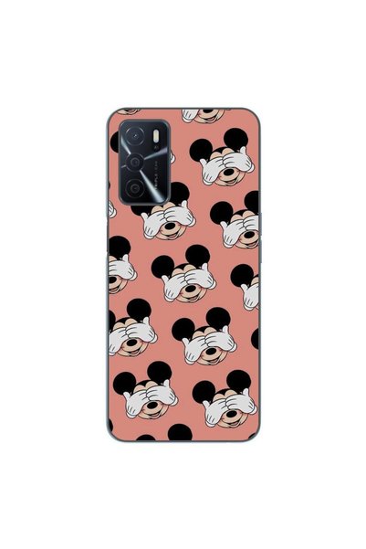 OEM Husa compatibila cu Oppo A16 Silicon Gel Tpu Model Mickey Pattern Peek A Boo