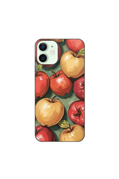 OEM Husa compatibila cu Apple iPhone 12 Mini Silicon Gel Tpu Model Painted co...