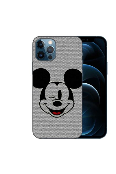 OEM Husa compatibila cu Apple iPhone 12 Pro Max Silicon Gel Tpu Model Mickey