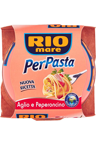 RIO MARE Sos de paste Aglio Olio e Peperoncino, usturoi și ardei iute, 160 g
