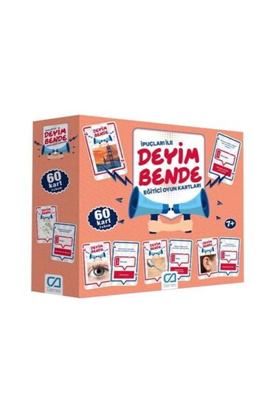 Generic Brand Ca Games Game Cards Ca.5105 Deyi̇m Bende 60 Cards 7+