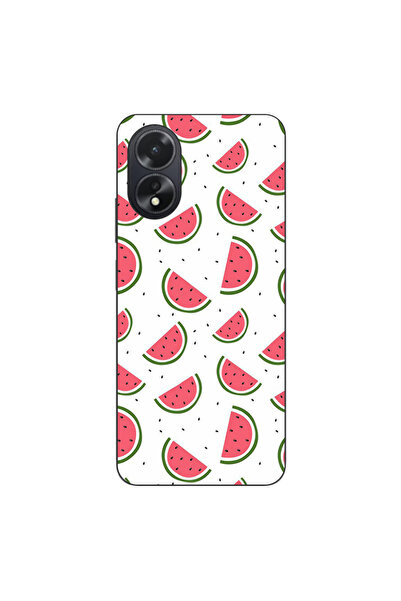 OEM Husa compatibila cu Oppo A38 4G Silicon Gel Tpu Model Watermelons Pattern