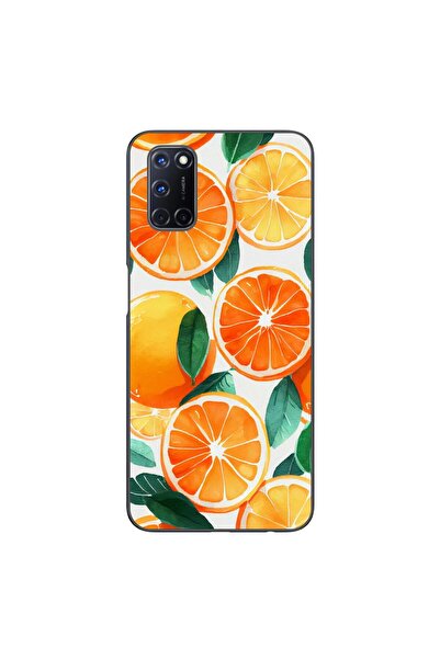 OEM Case compatible with Oppo A72 Silicon Gel Tpu Model Oranges