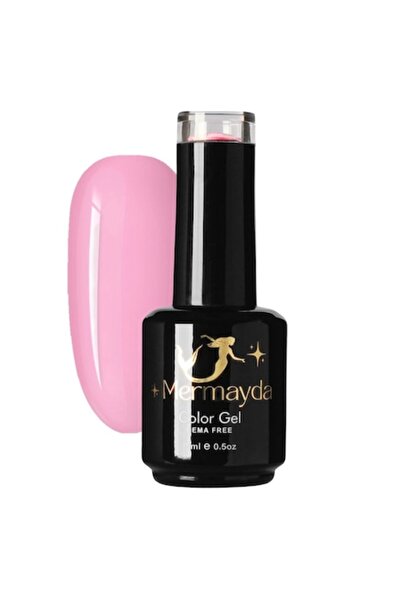 Mermayda Ojă semipermanentă, Fără Hema, ColorGel Optimistic, Roz, 15 ml