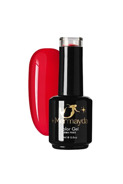 Mermayda Ojă semipermanentă, Fără Hema, ColorGel Monroe Style, Roșu, 15 ml