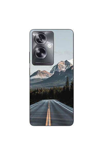 OEM Husa compatibila cu Oppo A79 5G Silicon Gel Tpu Model Mountain Road