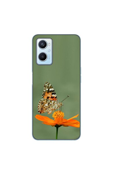 OEM Θήκη συμβατή με Oppo A96 4G από σιλικόνη gel TPU με σχέδιο πεταλούδας