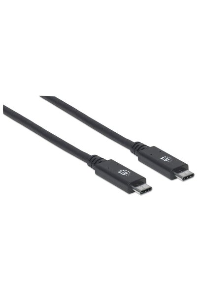 MANHATTAN Cablu USB 3.2 10Gbit/s, conector C la conector C, 1m