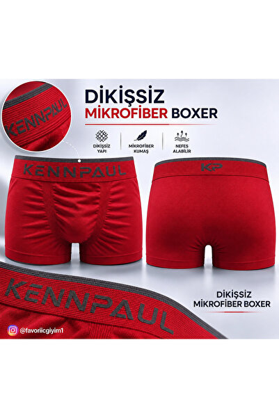 FAVORİ İÇ GİYİM BOXER DİKİŞSİZ MİKROFİBER ERKEK