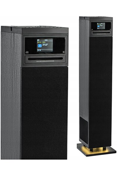 AKAI Kolumna aktywna AEROBEAT PILLAR, 60W RMS, Bluetooth 5.0, USB/SD/CD, AUX,...