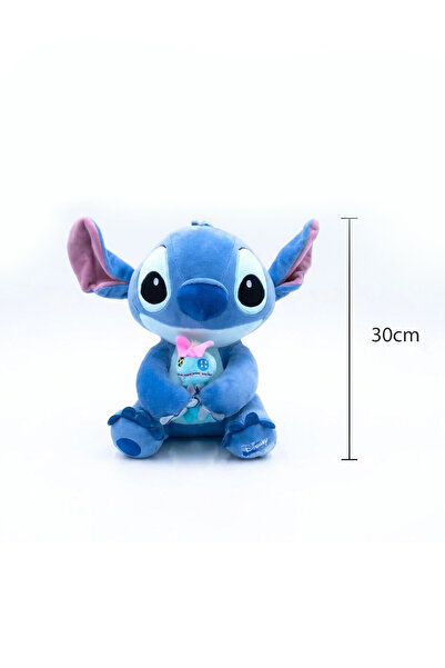 Generic Blue Stitch Plush Soft Toy with Scrump Plush Toy for Kids (Boy and Gi...