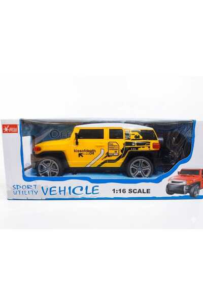 Gernic Super Moving Stars 1:16 Scale Remote Control Yellow FJ Cruiser - Sport...
