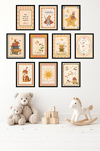 UNT Set de 10 pasteluri cu aspect de ramă |   Camera bebelușului |   Set de p...