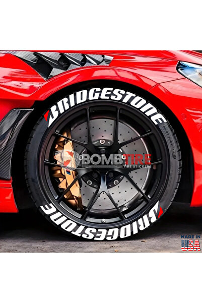bombtire ملصق حروف إكس بريدجستون للدراجات النارية والسيارات مقاس 2.5 سم (صنع ...