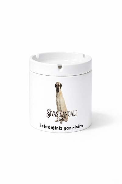 Kirbi Reklam Animal Kangal Turkish Shepherd Dog Double Sided Printed Ashtray ...