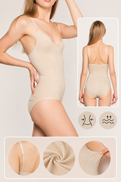 Made By me Seamless Gathering Body Corset – Non-Marking Tummy Waist Tightenin...