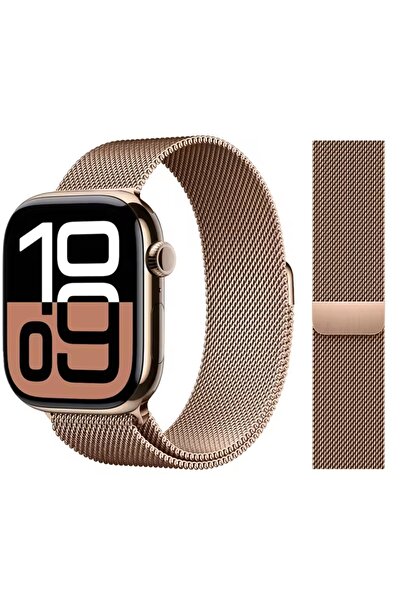 GREGOSS Watch Band Uyumlu 42/44/45/49 Mm, Iwatch Seri 10 46mm/ Mıknatıslı Has...