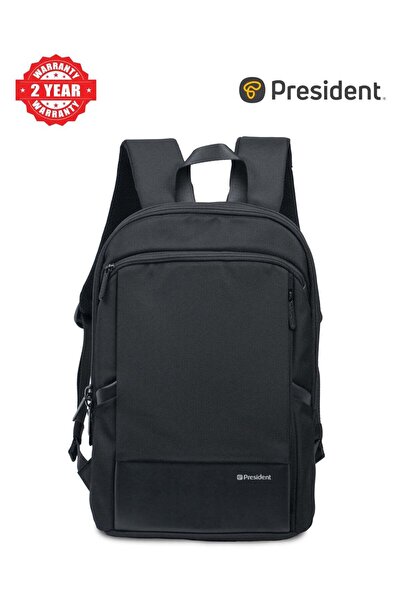 President Unisex slim Backpack durable premium water-resistant shoulder daypa...