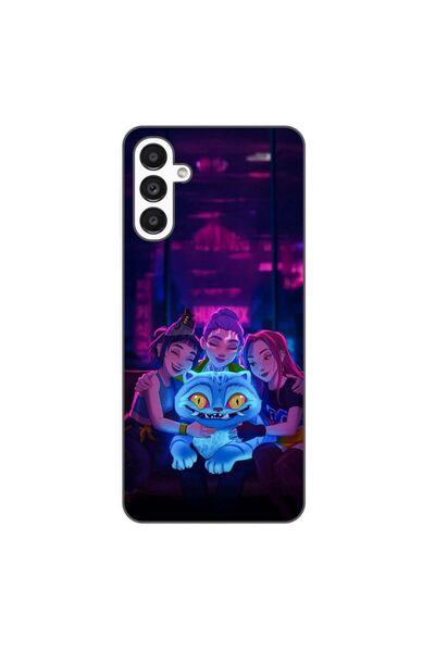 OEM Husa compatibila cu Samsung Galaxy A34 5G Silicon Gel Tpu Model KPop Demo...
