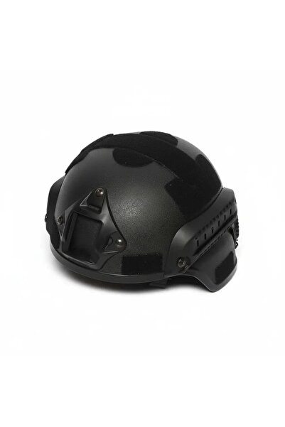 KORDAK Siyah Airsoft Kask – Paintball ve Outdoor Koruyucu Başlık