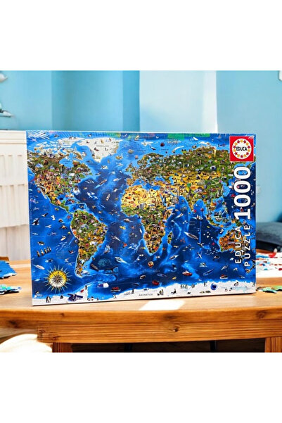 EDUCA Puzzle 1000 Parça Wonders Of The World