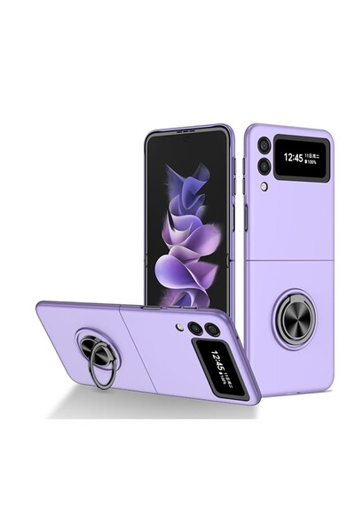 sscase Armor Ring Holder Σκληρή θήκη με Δαχτυλίδι Purple (Samsung Galaxy Z Fl...