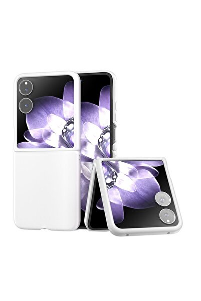 sscase ABEEL Skin Feel Σκληρή Θήκη White (Xiaomi Mix Flip 5G)