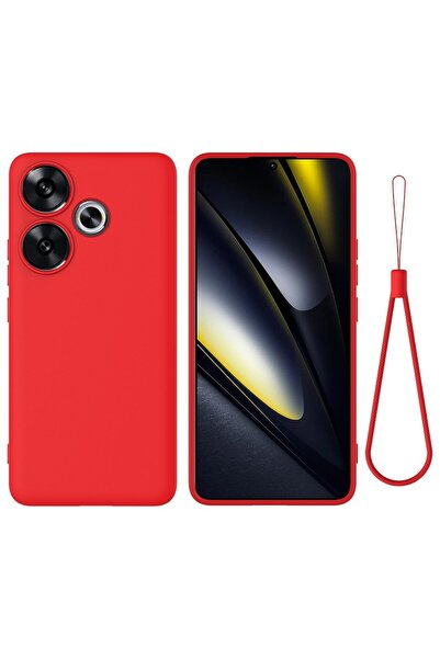 sscase Solid Color Θήκη Σιλικόνης Red (Xiaomi Poco F6 5G)