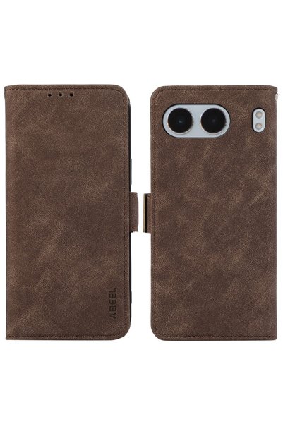 sscase ABEEL Lite Θήκη Πορτοφόλι Coffee (OnePlus Nord 4 5G)