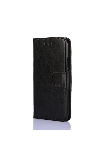 sscase Crystal Texture Leather θήκη Πορτοφόλι Black (Vivo V21 5G)