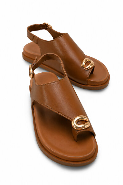 Solo Bag Women's Flip-Flop Buckle Flat Comfortable Sole Stylish Daily Sandals