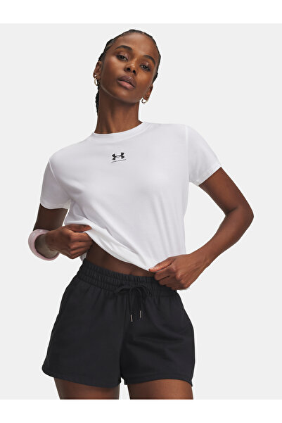 Under Armour Tricou Campus Core SS-WHT