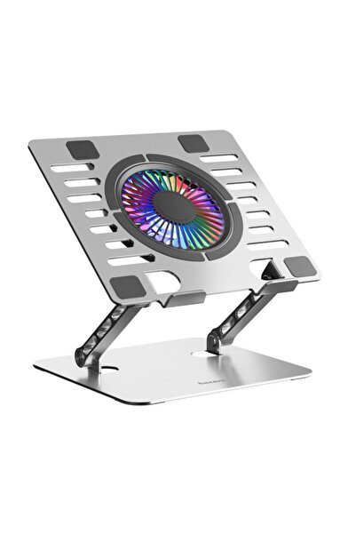 Huzaro HZ-HOLD 4.0 RGB Laptop Cooling Stand, Aluminum, Adjustable, 11-17", 2x...