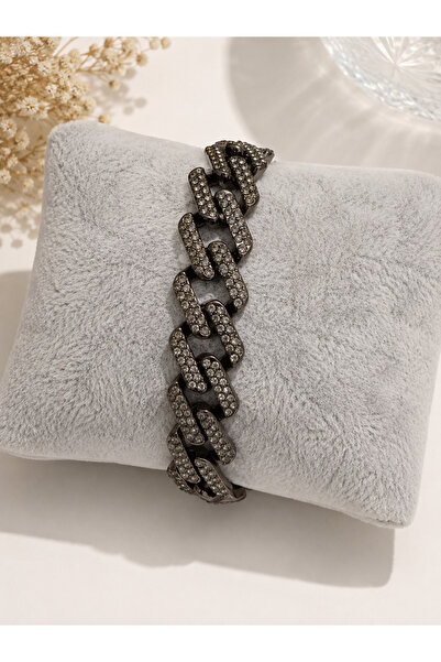 OEM Brățară unisex 20 cm cu Zirconii Strălucitoare – Model Lanț Luxury, Elega...
