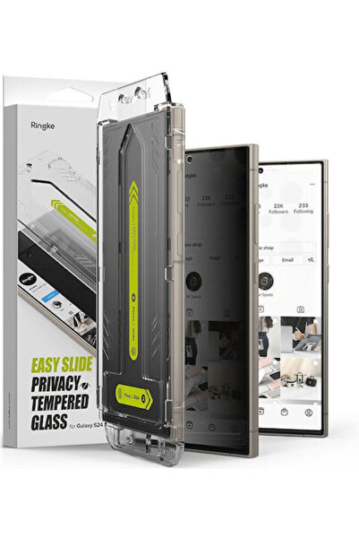 Ringke Easy Privacy Tempered Glass 2pcs (Galaxy S24 Ultra)