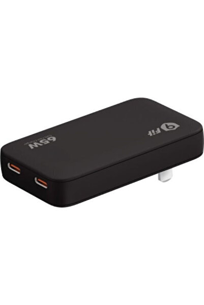 Other Φορτιστής 9Fit Χωρίς Καλώδιο GaN με 2 Θύρες USB-C, Παροχή Ισχύος 65W, Μ...