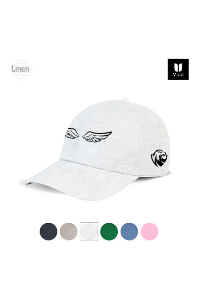 ITALIAN Falcon wings Linen Cap