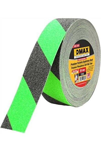 DMAX Fosforlu Kaydırmaz Bant 50 mm x 3 Metre DMX4628