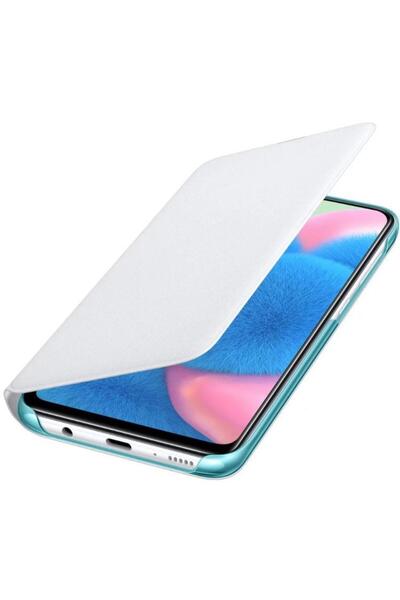 Samsung Husă tip carte EF-WA307PWEGWW pentru Galaxy A30s, Albă